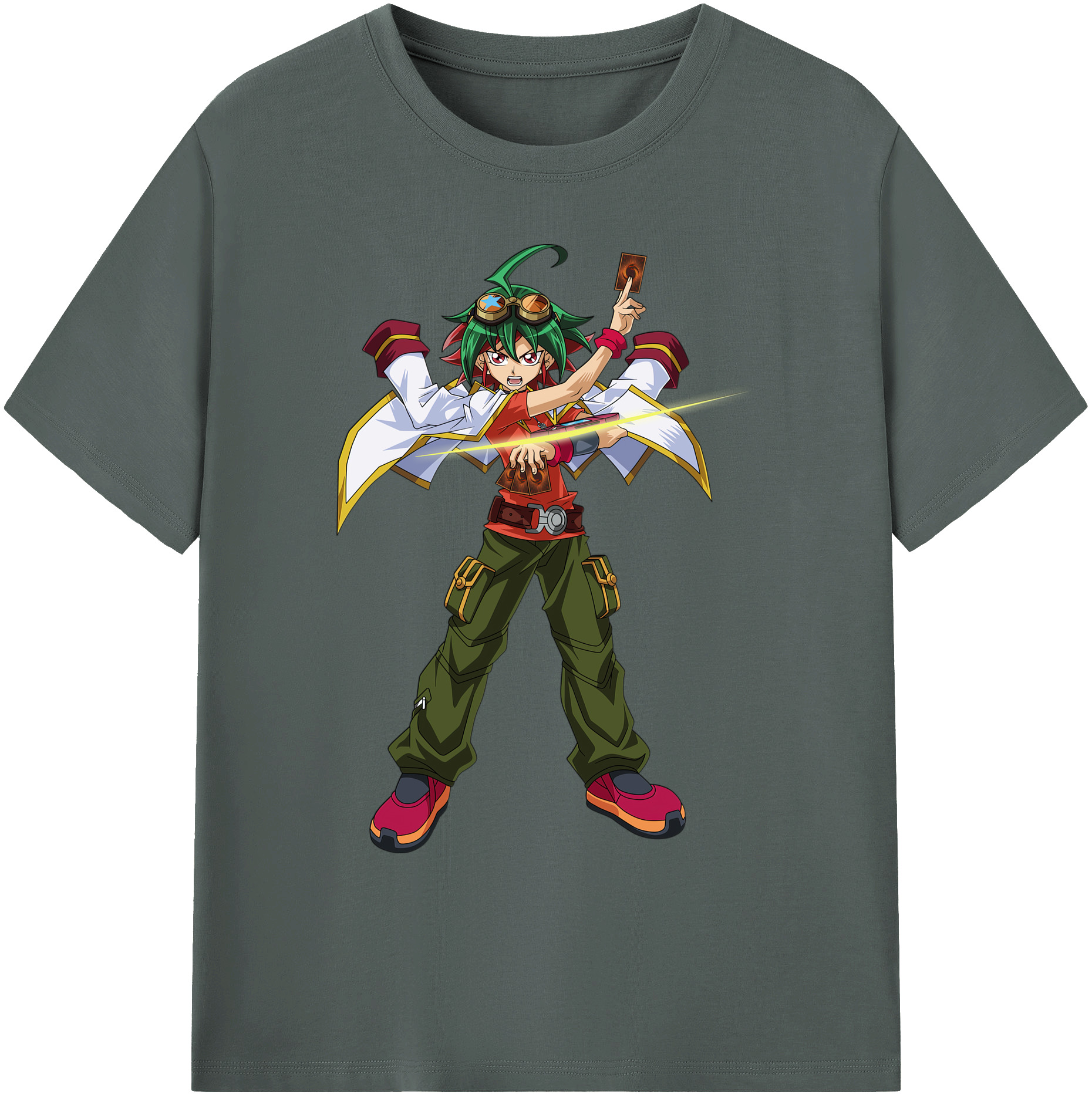 （画像用） 遊☆戯☆王 Yu-Gi-Oh! 綿100％ メンズ半袖Tシャツ｜肌触りやわらか＆通気性